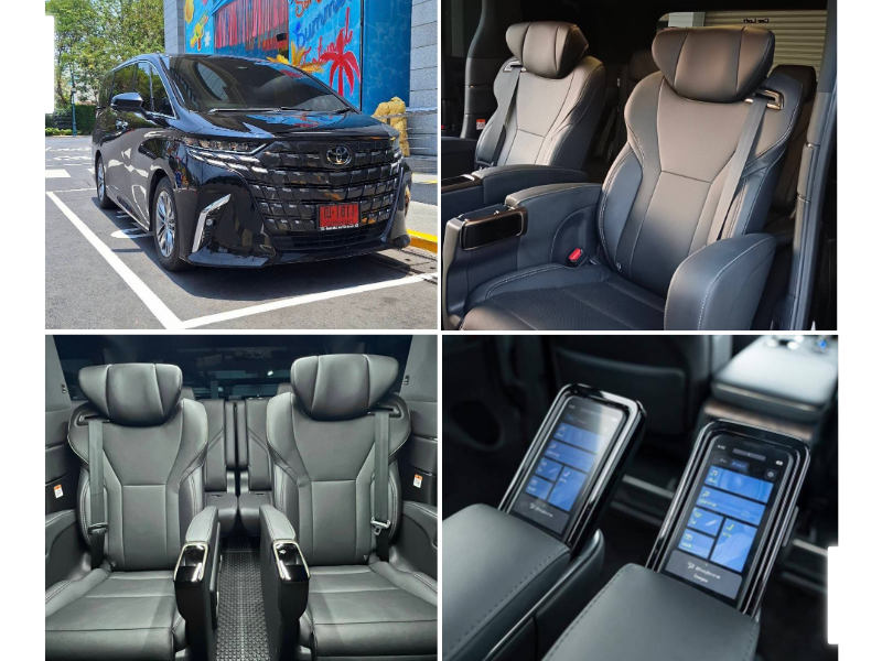 เช่ารถหรู Alphard 5 ที่นั่ง เช่ารถหรู Alphard 5 ที่นั่ง